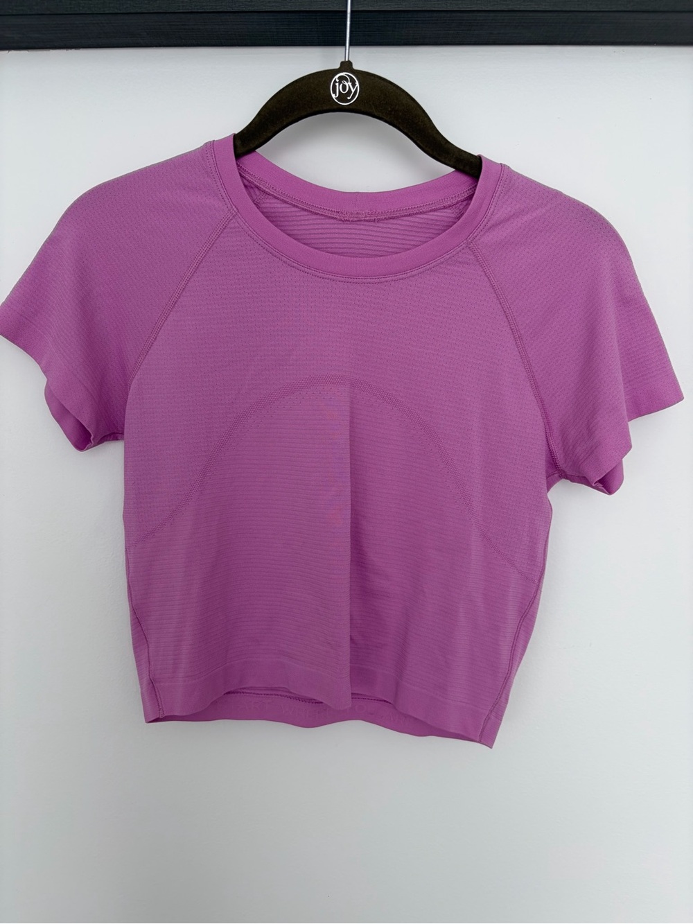 Lululemon Swiftly Tech Cropped Short Sleeve 2.0